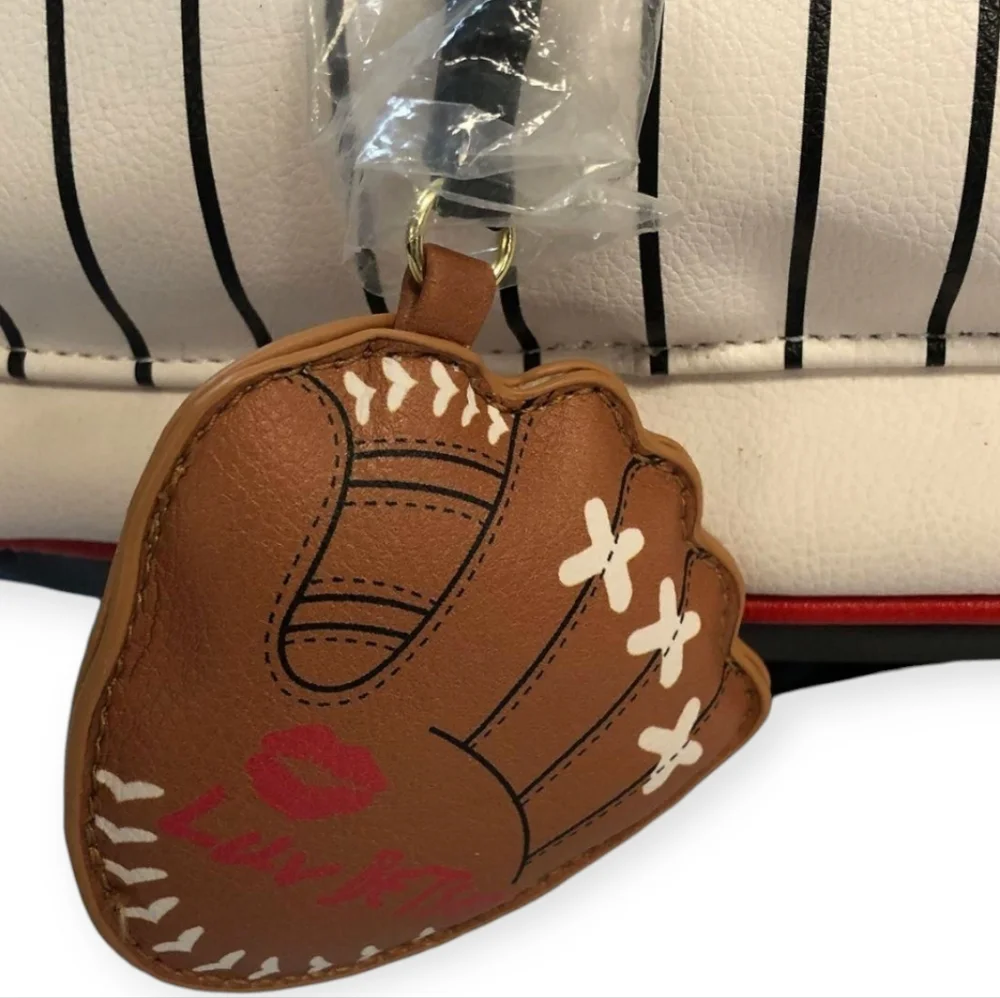 BETSEY JOHNSON Luv Betsey Baseball Backpack Bag‎ *NEW & RARE*